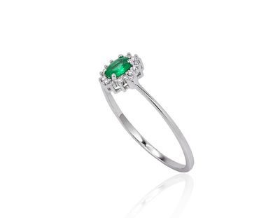 With Gemstone Gold Ring A1100100AuWDIEM