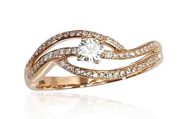 Gold Engagement Ring A1100206AuRDI