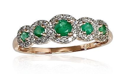 Diamond Ring A1100202AuRPRhWDIEM