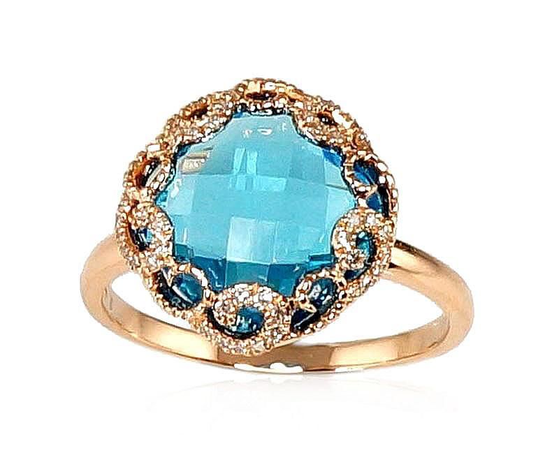 With Gemstone Gold Ring A1100093AuRDITZB