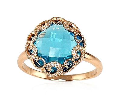 With Gemstone Gold Ring A1100093AuRDITZB