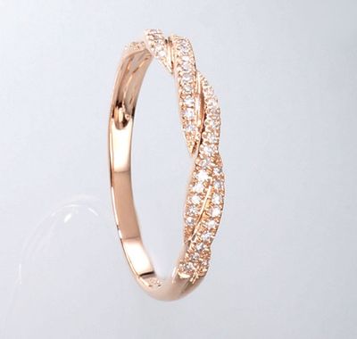With Gemstone Gold Ring A1100122AuRDI