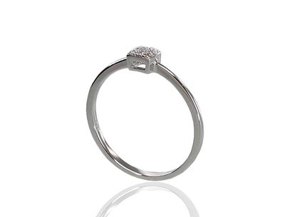 With Gemstone Gold Ring A1100290AuWDI