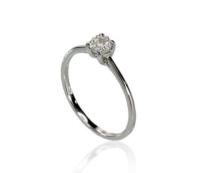 With Gemstone Gold Ring A1100288AuWDI
