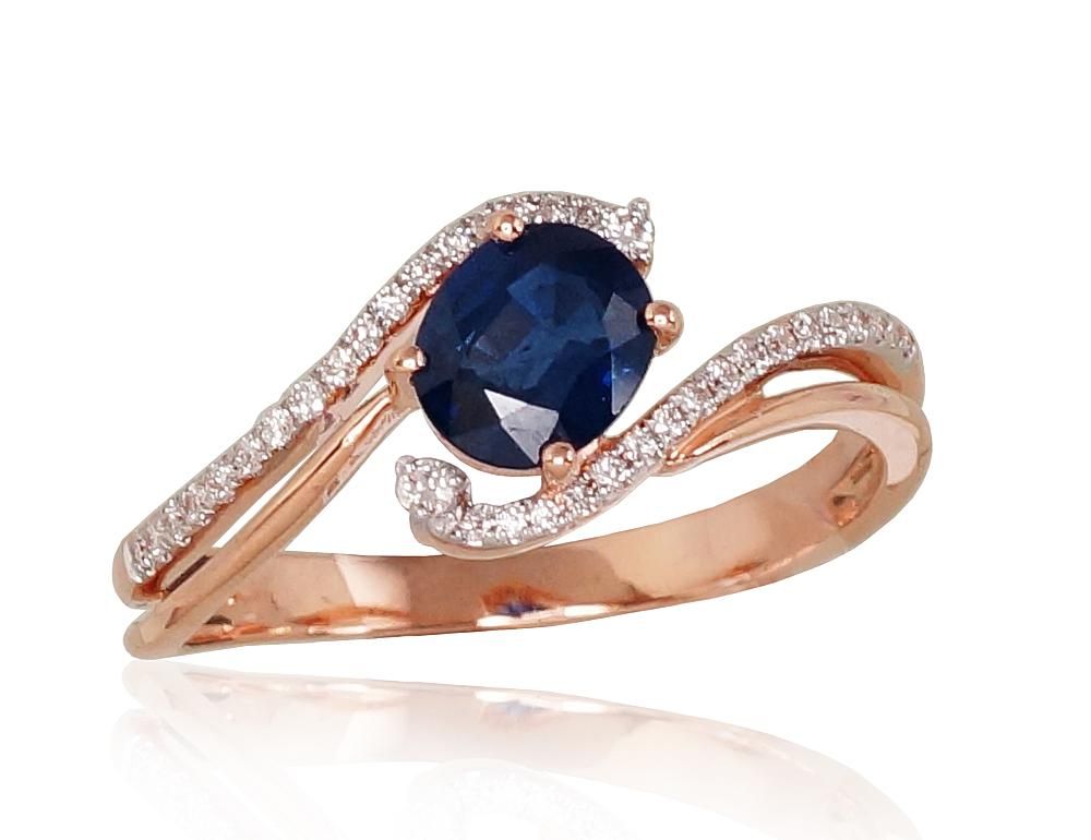 With Gemstone Gold Žiedas_ A1100811AuRPRhWDISA