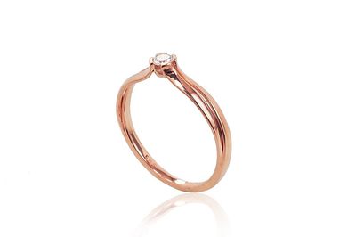 Gold Engagement Ring A1100789AuRDI