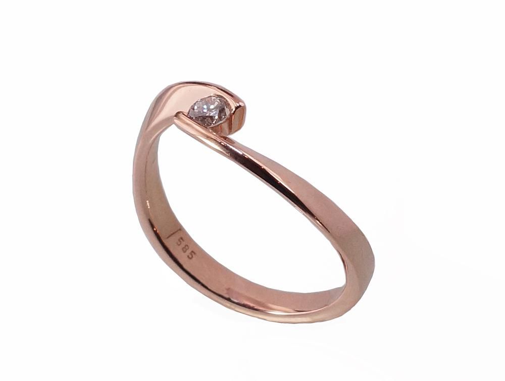 With Gemstone Gold Ring A1100382AuRDI