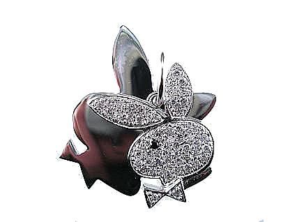 Silver Pendant A2300026PRhGrCZCZR