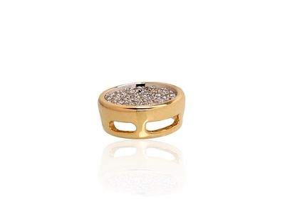Gold Pendant with Gemstone A1300265AuYPRhWDI