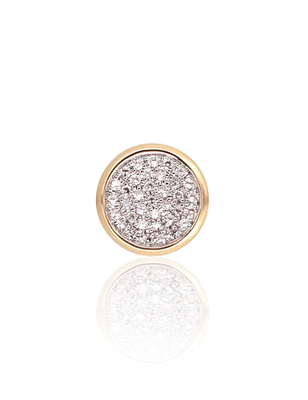 Gold Pendant with Gemstone A1300265AuYPRhWDI