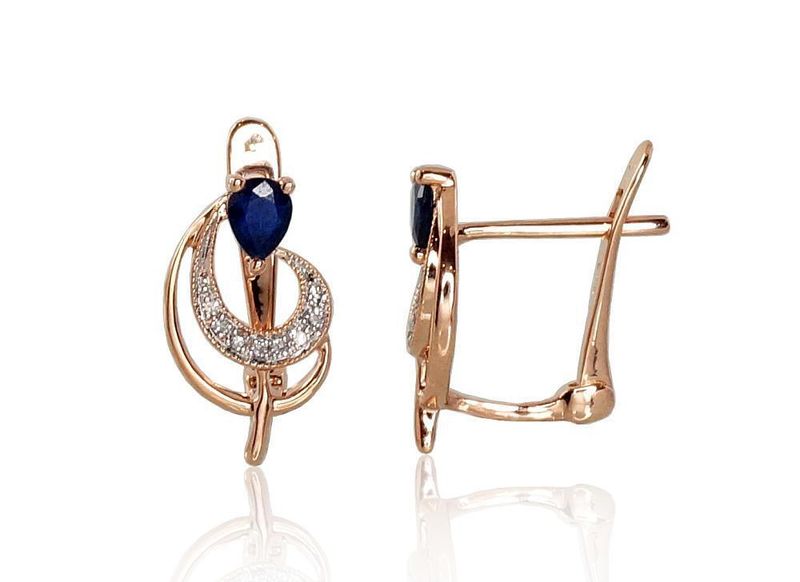 Sapphire and diamond earrings A1200806AWISA