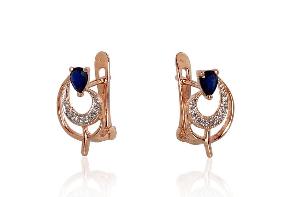 Sapphire and diamond earrings A1200806AWISA