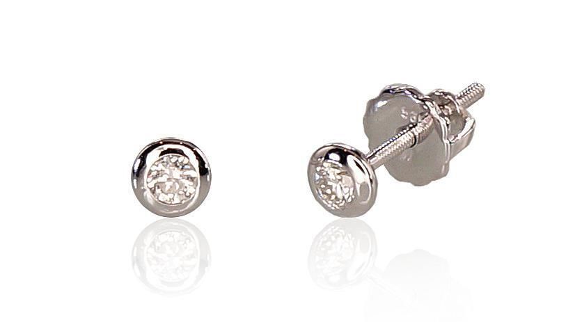 With screw closure earring A1200511AuWDI