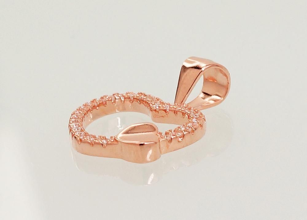 Heart - Gold Plated silver pendant A2301659P