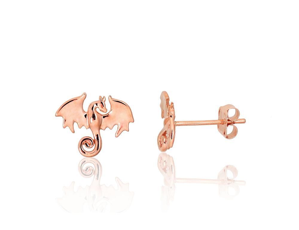 Dragon Gold Earrings A1201558AUR