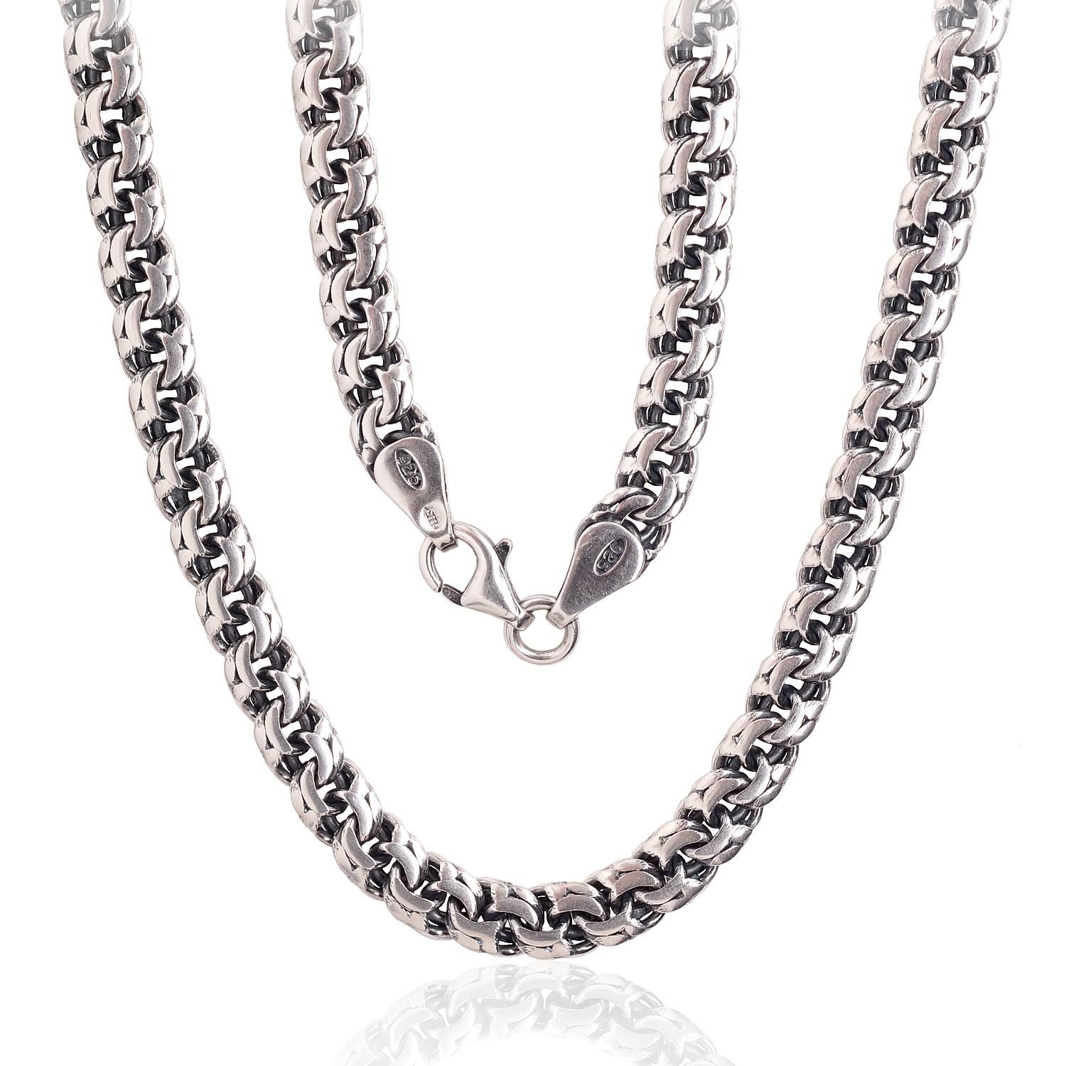 Silver Chain Silver Chain Bismark 5 mm A2400150POxBk