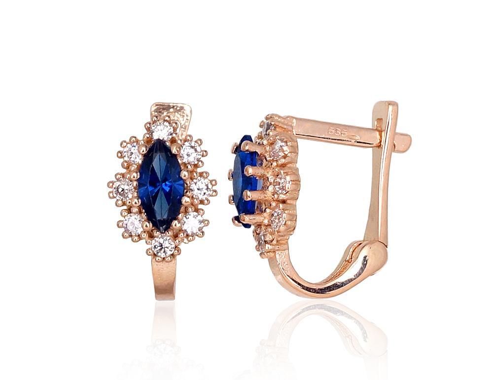 Earrings with Lever backs A1201325AuRCZCZB