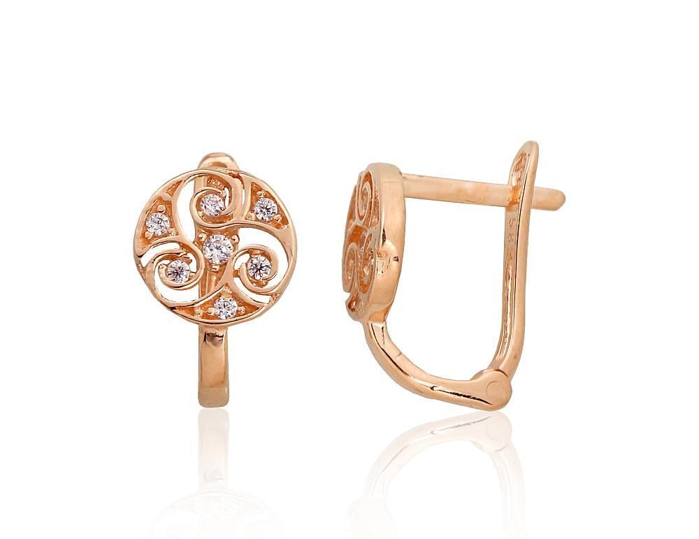 Earrings with Lever backs A1201478AuRCZ