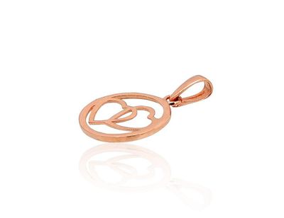 Anhänger, für Damen,  , Metall Gold, 585, Modell 1300716(Au-R)