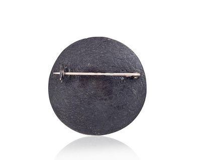 Silver Brooch A2920222MattPOxMattBk