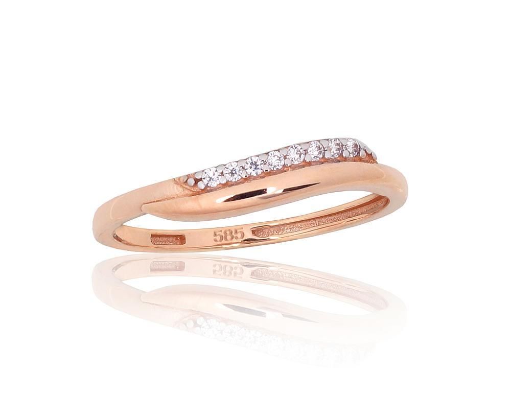 Gold Ring A1101159AuRPRhWCZ