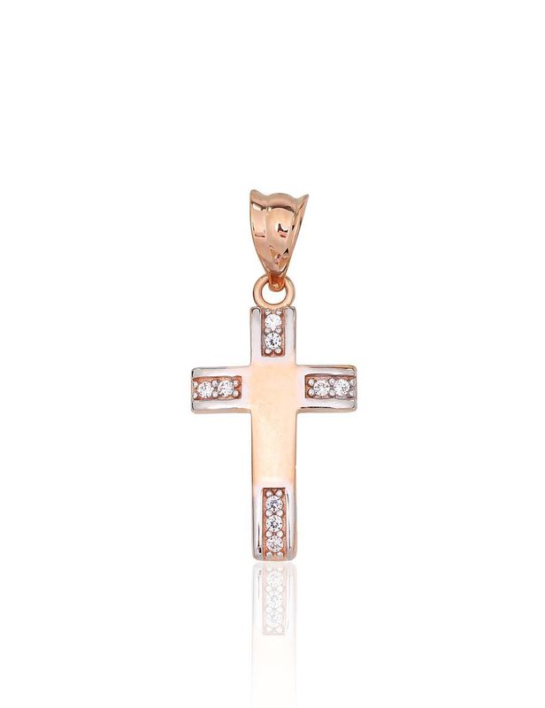 Pendant cross A1301059AuRPRhWCZ