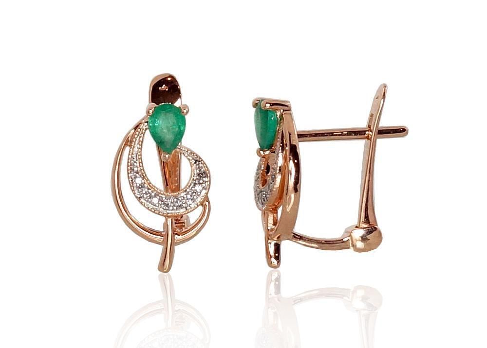 Earrings with Lever backs A1200806AuRPRhWDIEM