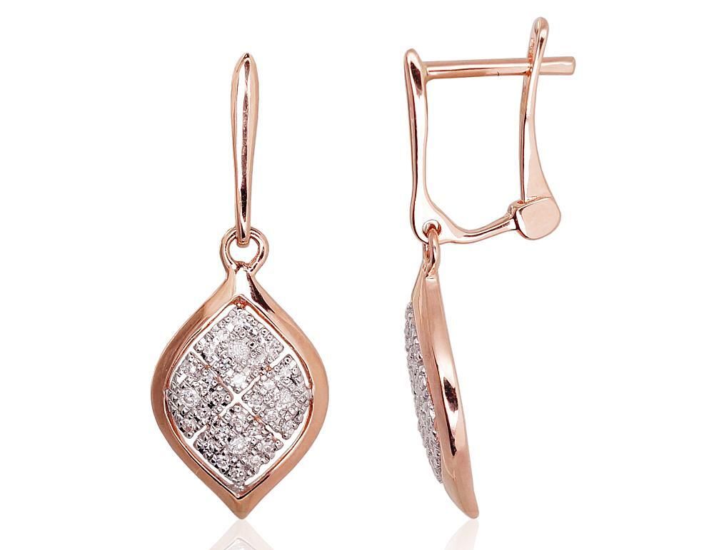 Earrings with Lever backs A1200389AuRPRhWDI