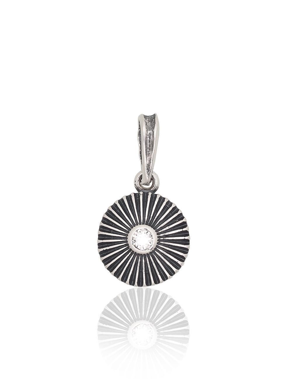Silver pendant A2301948POxBkCZ