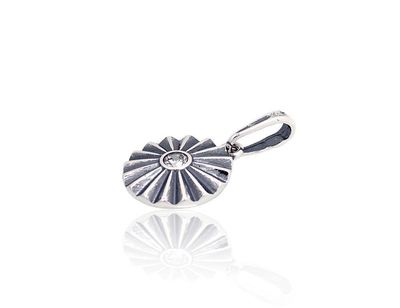 Silver pendant A2301949POxBkCZ