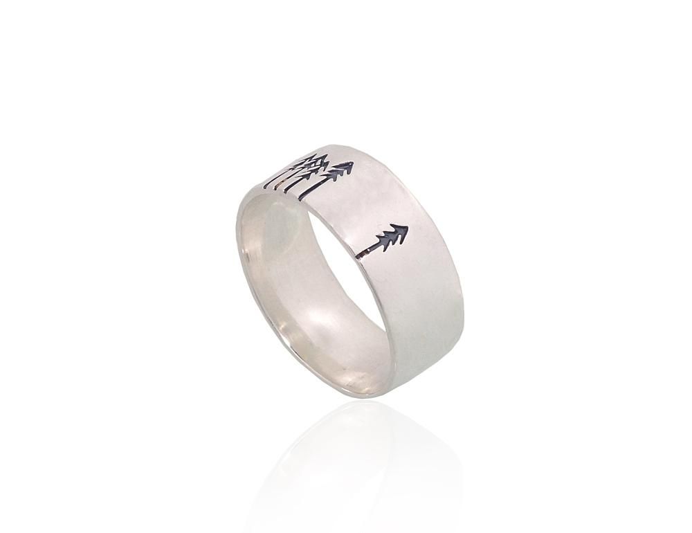 Silver ring A2101833POxBk