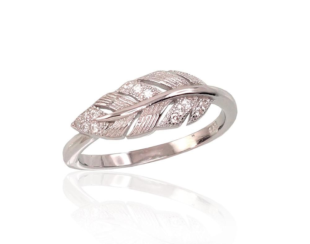 Silver Ring A2101474PRhGrCZ