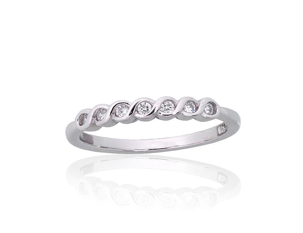 Silver Ring A2101848PRhGrCZ