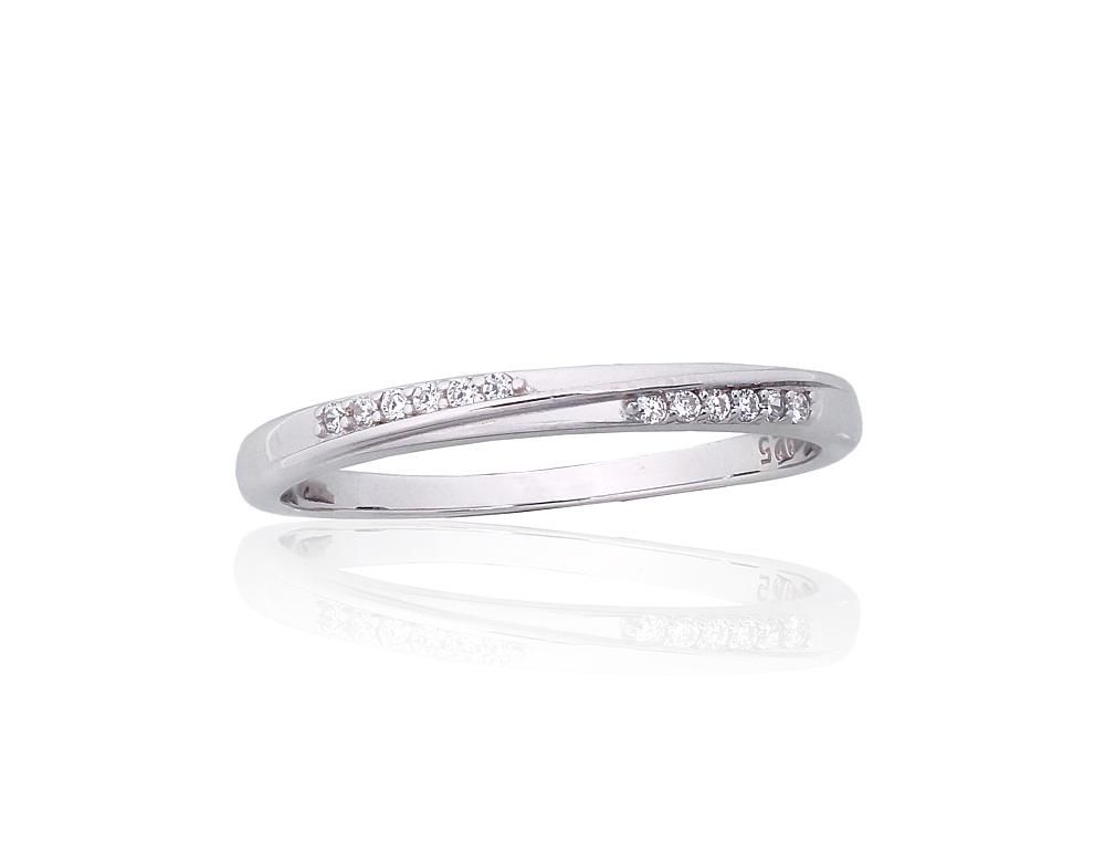 Silver Ring A2101850PRhGrCZ