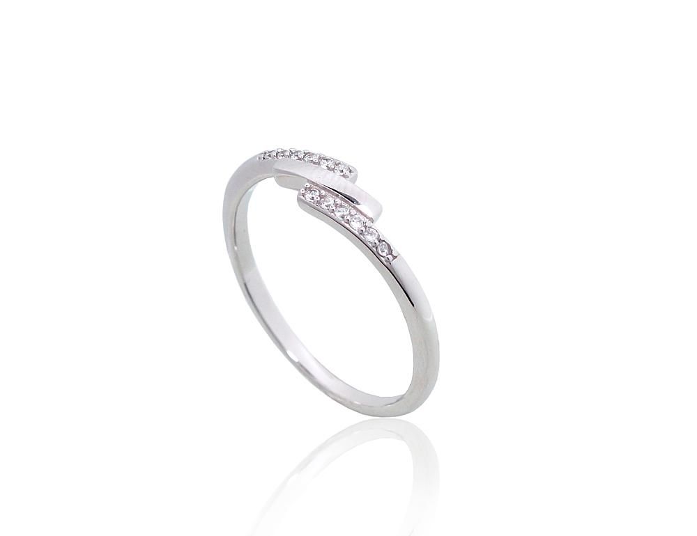 Silver Ring A2101845PRhGrCZ