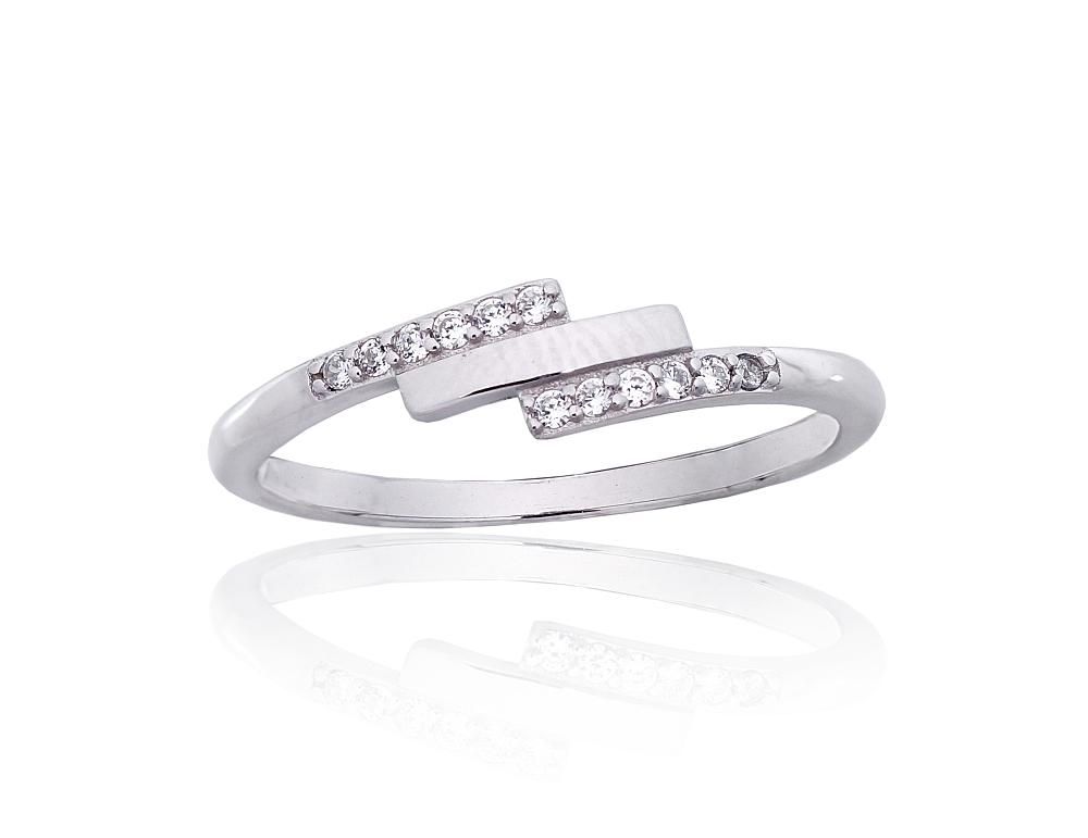 Silver Ring A2101845PRhGrCZ