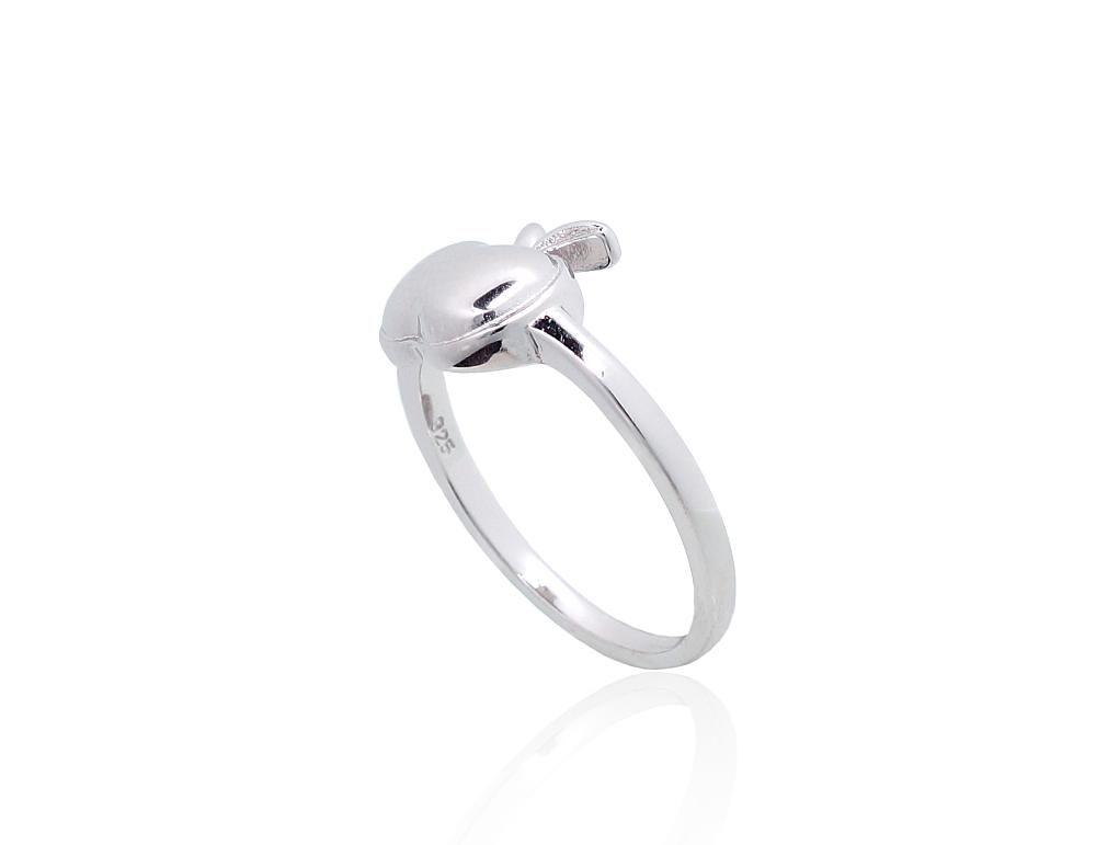 Silver Ring A2101839PRhGr
