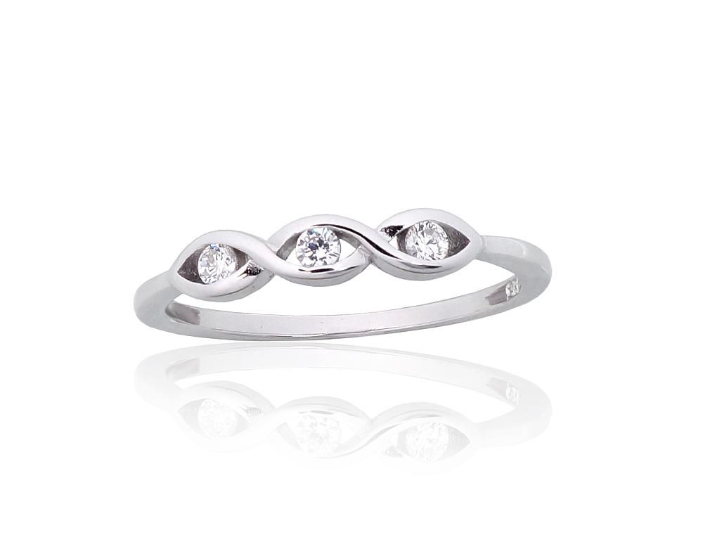 Silver Ring A2101849PRhGrCZ
