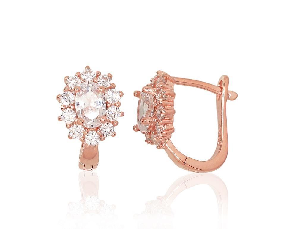 Silver earrings with Lever backs A2202986PAuRCZ