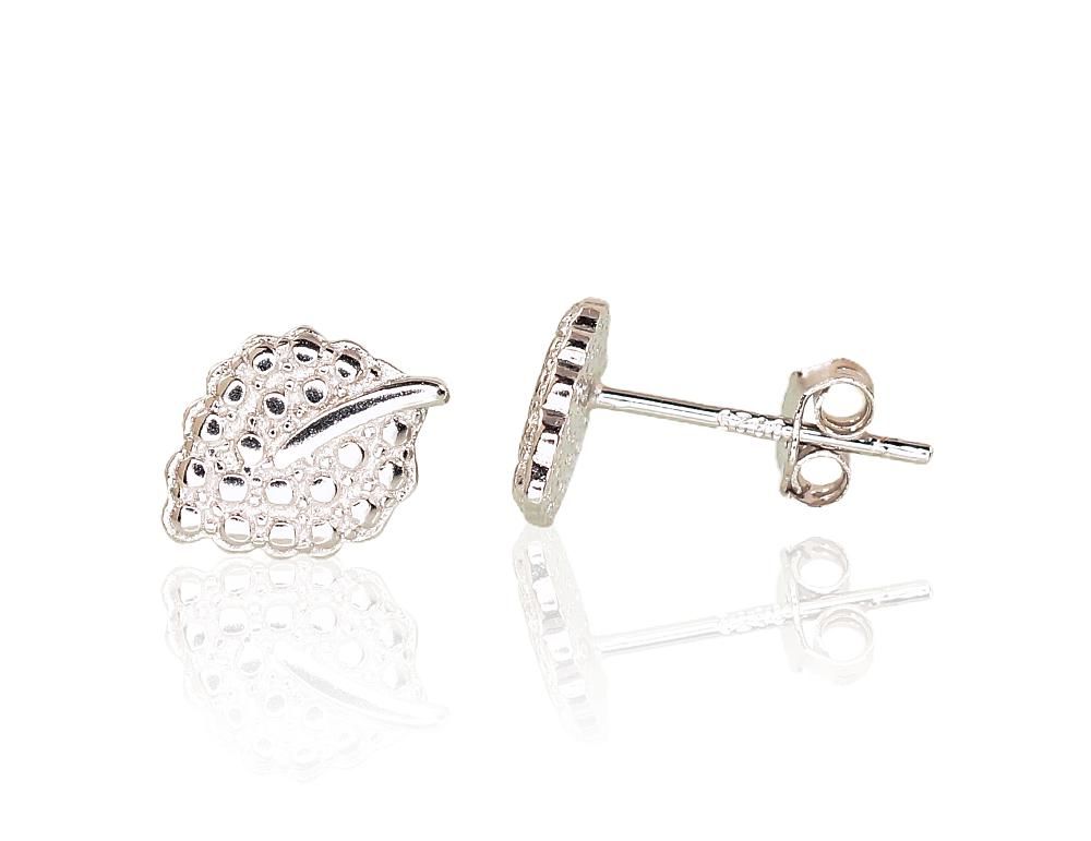 Silver Earrings A2203127PRhGr