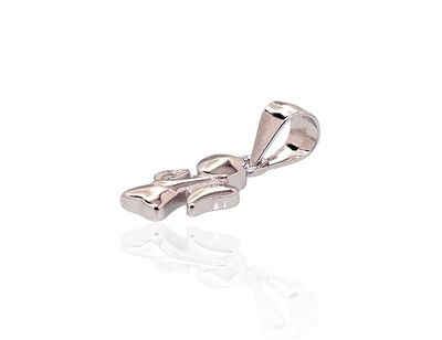 Silver Pendant A2301739PRhGrCZ