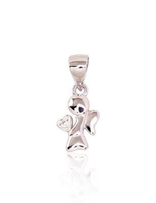 Silver Pendant A2301739PRhGrCZ