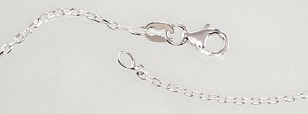 Silver chain Anchor, thickness: 1.2 mm A2400094