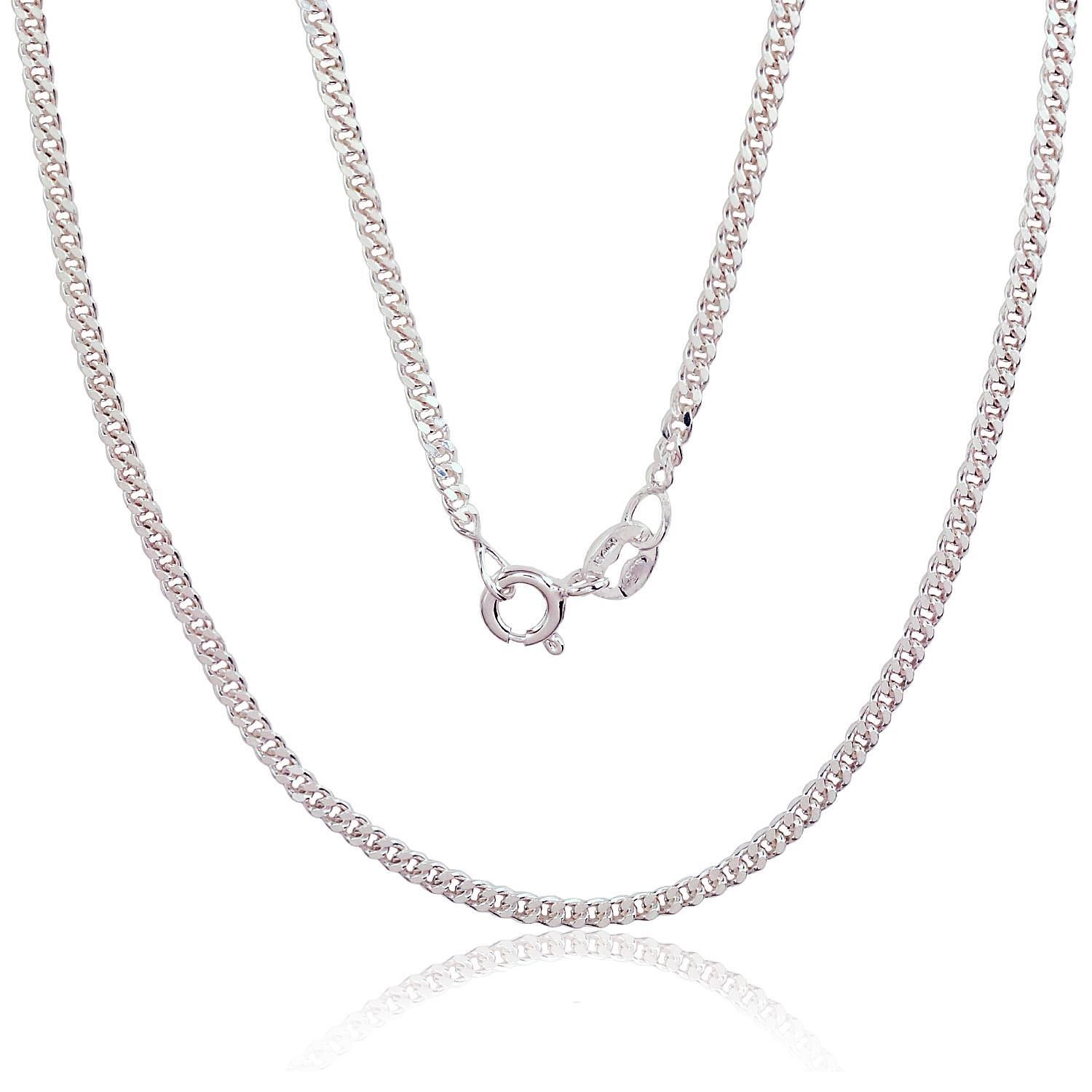 Silver Chain Curb, Thickness: 2 mm A2400137