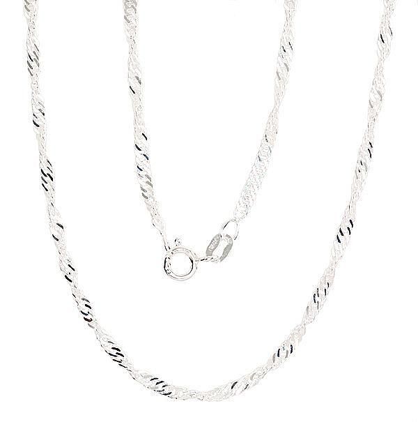 Silver chain Singapore, thickness: 2.5 mm A2400071