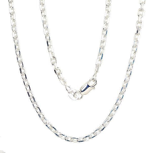 Men's silver chain Anchor, thickness: 3 mm A2400076