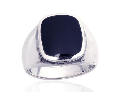 Herren-Silberring A2101866POxBkON