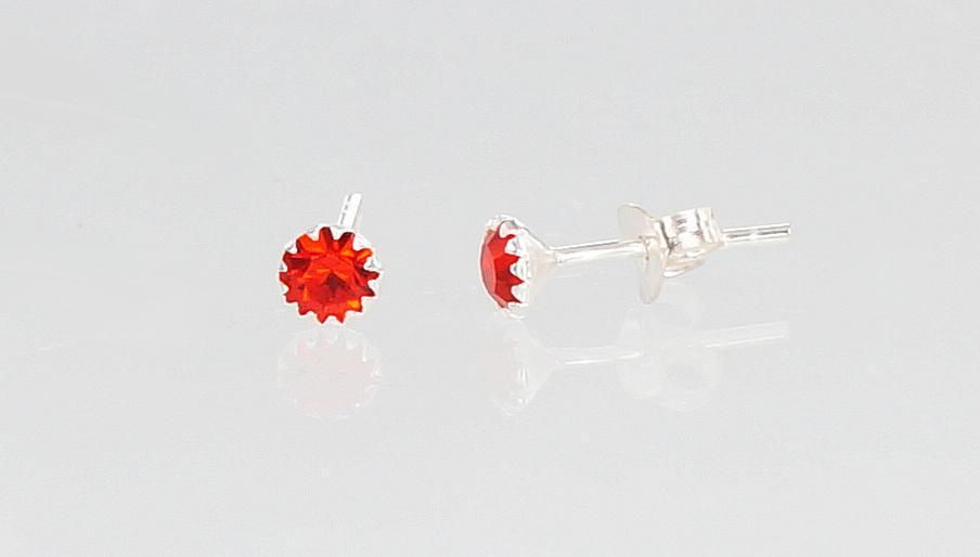 Silver earrings A2202664CZR