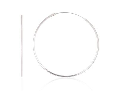 Silver Earrings Rinkutės - Round Earrings A2203954
