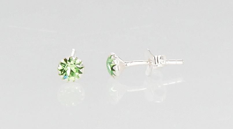 Silver earrings A2202664CZLG